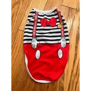 Pet/Dog micky mouse print jersey shirt stretchable small